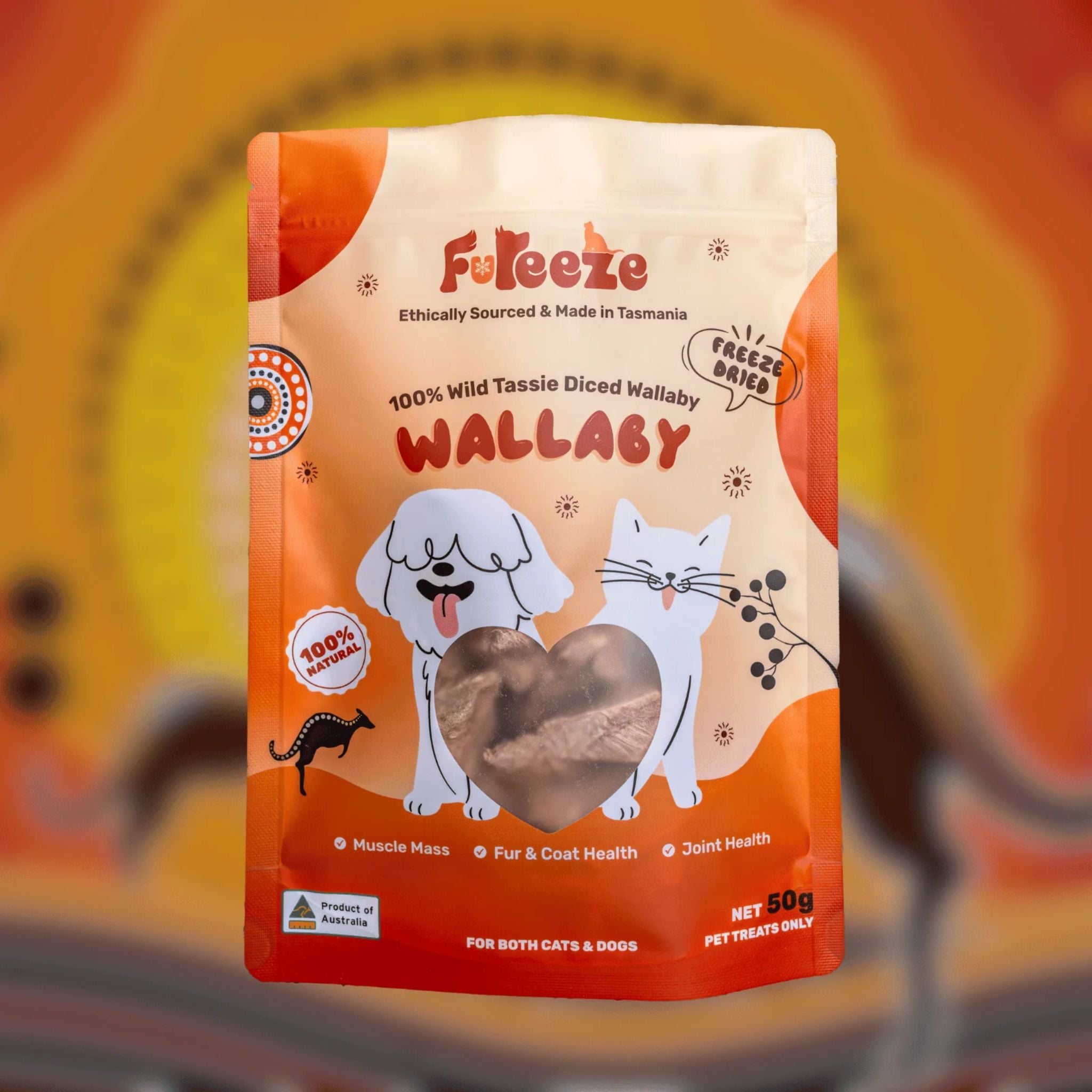 FuReeze Wallaby Freeze Dried Pet Treats
