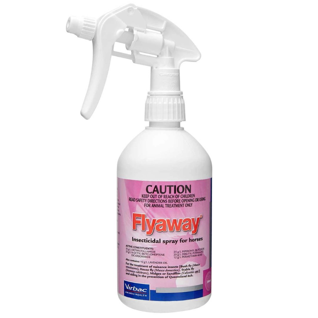 Virbac Flyaway Fly Spray for Horses - 500ml | PeekAPaw Pet Supplies
