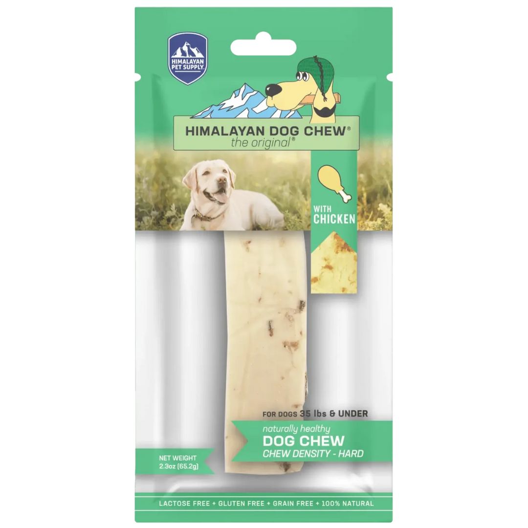 Himalayan Dog Chew - Chicken - Medium | PeekAPaw Pet Supplies