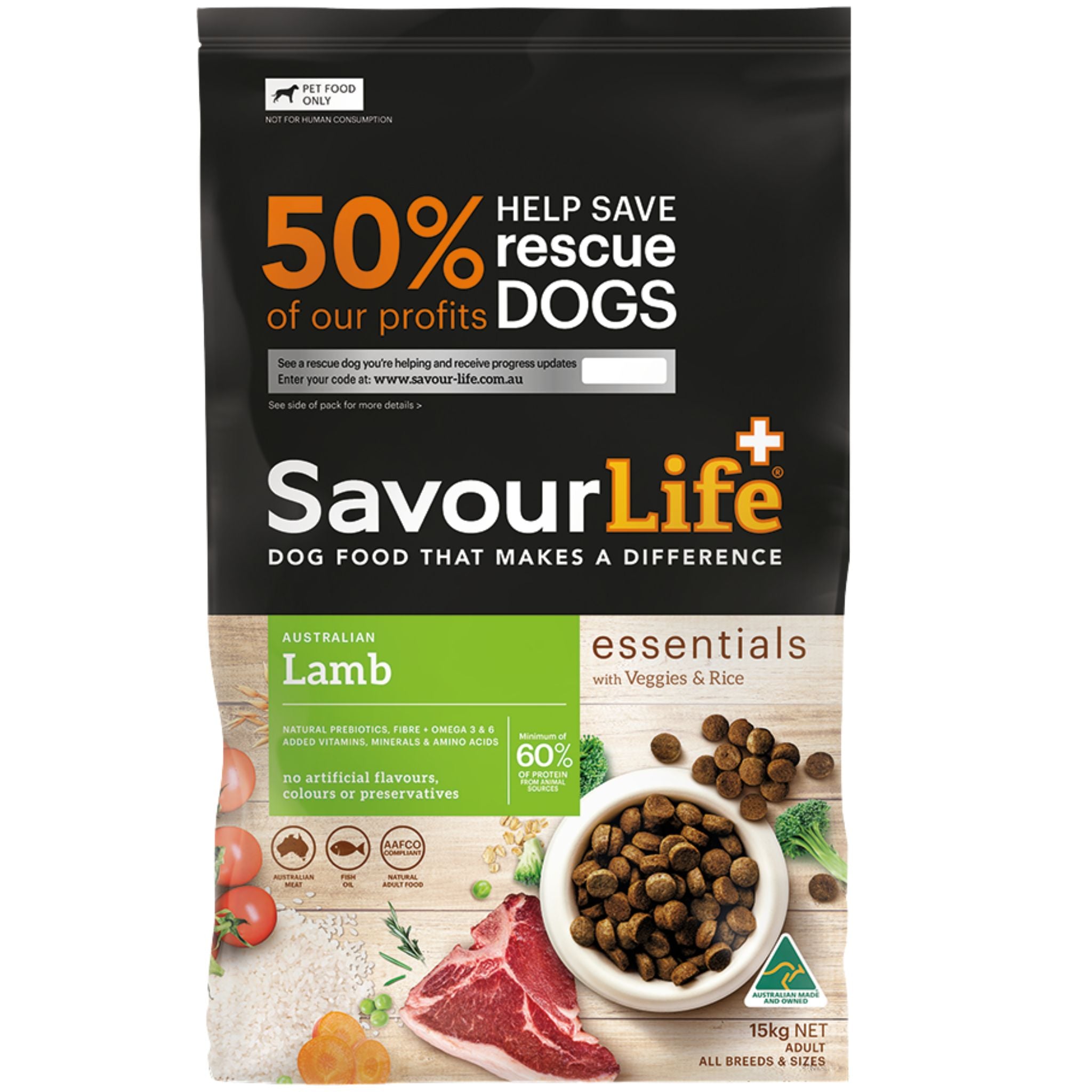 SavourLife Essentials Lamb Adult Dry Dog Food