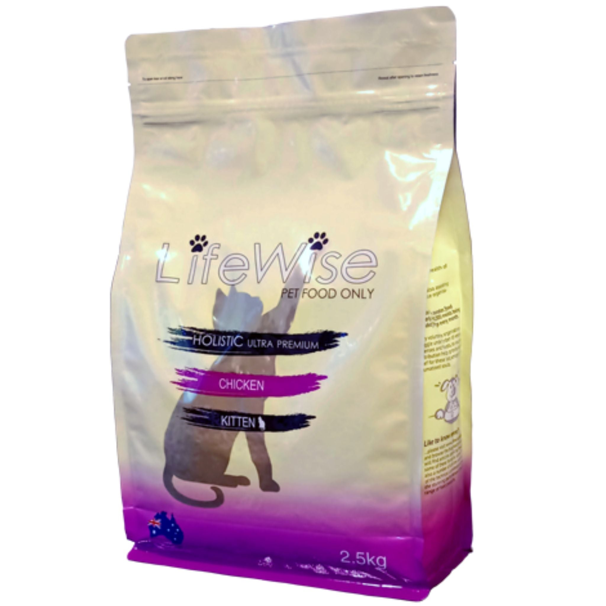 LifeWise Dry Kitten Food Chicken with Rice & Vegetable 2.5kg | PeekAPaw Pet Supplies