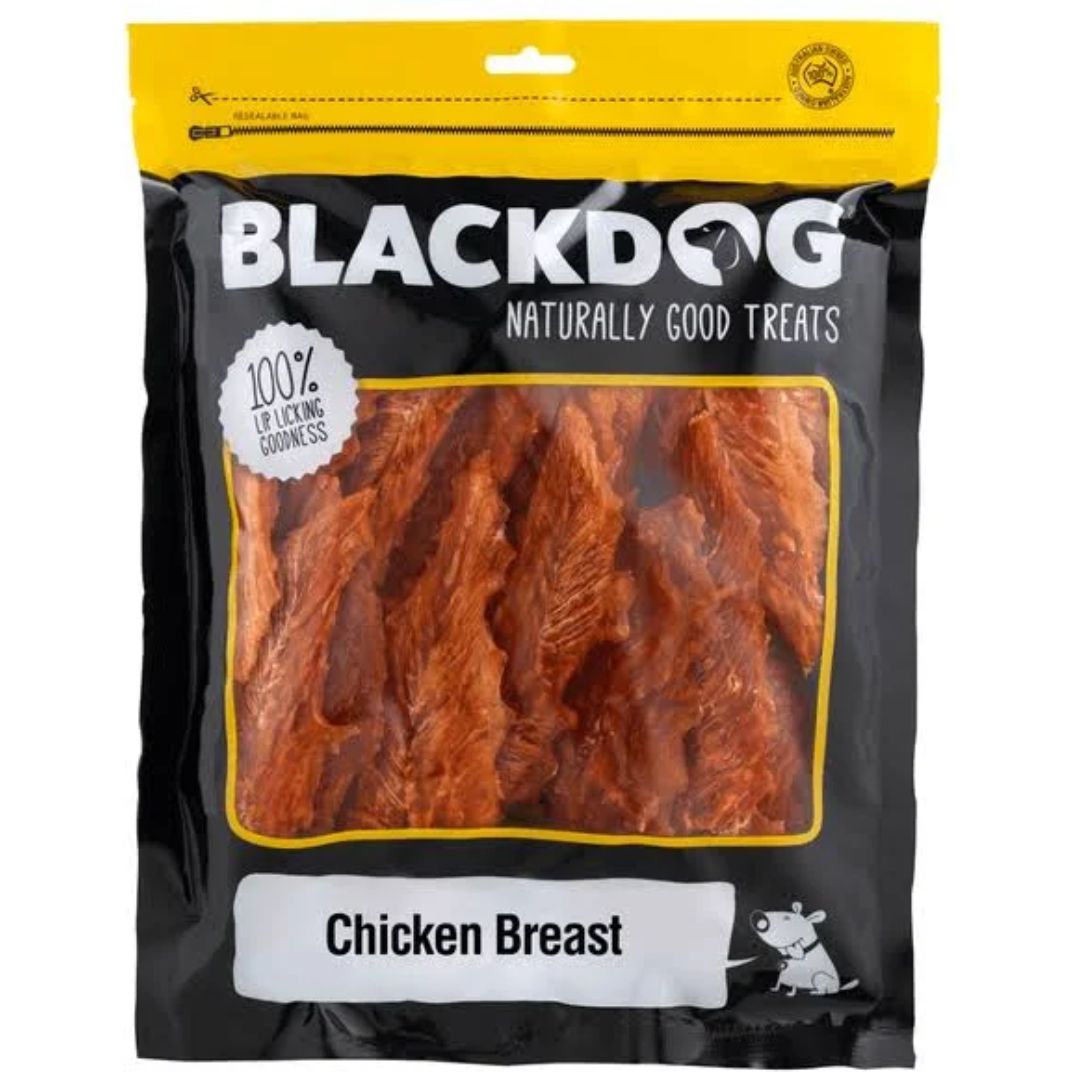 Blackdog Chicken Breast Dog Treat - 1kg | PeekAPaw Pet Supplies