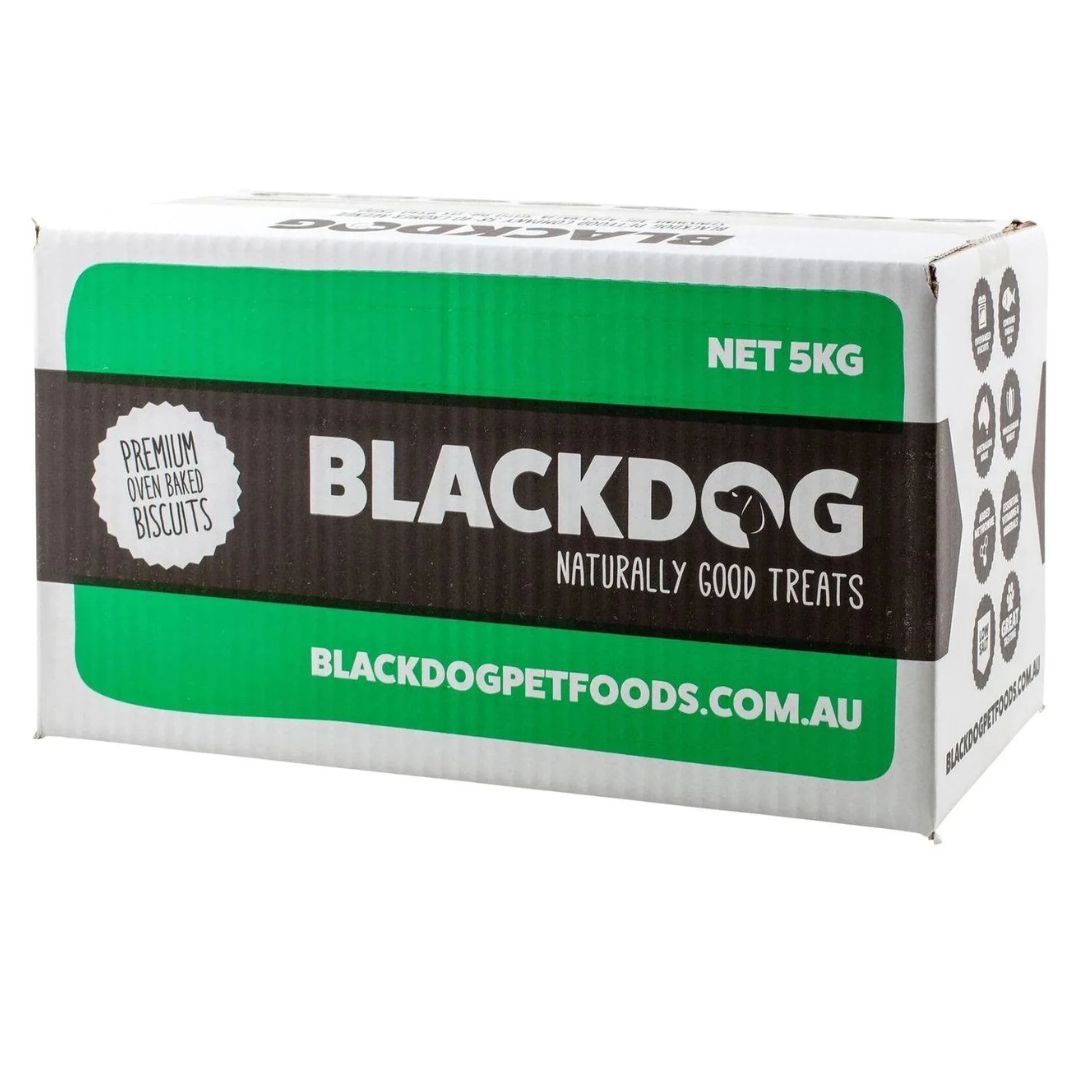 Blackdog Peanut Butter Dog Biscuits - 5kg | PeekAPaw Pet Supplies