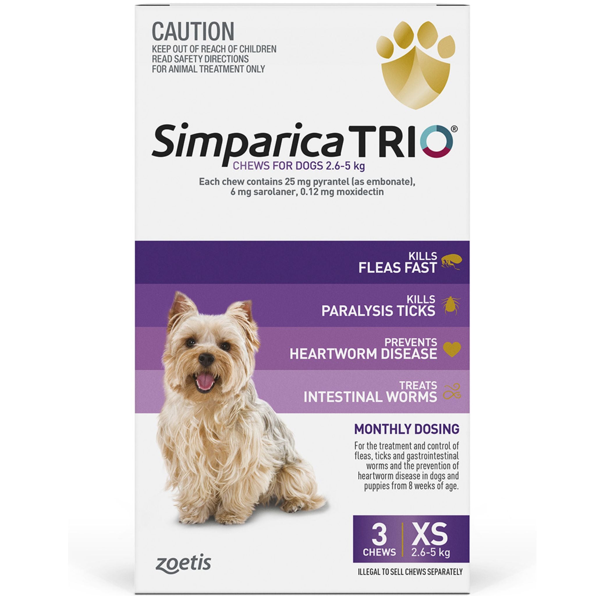 Simparica Trio for Dogs