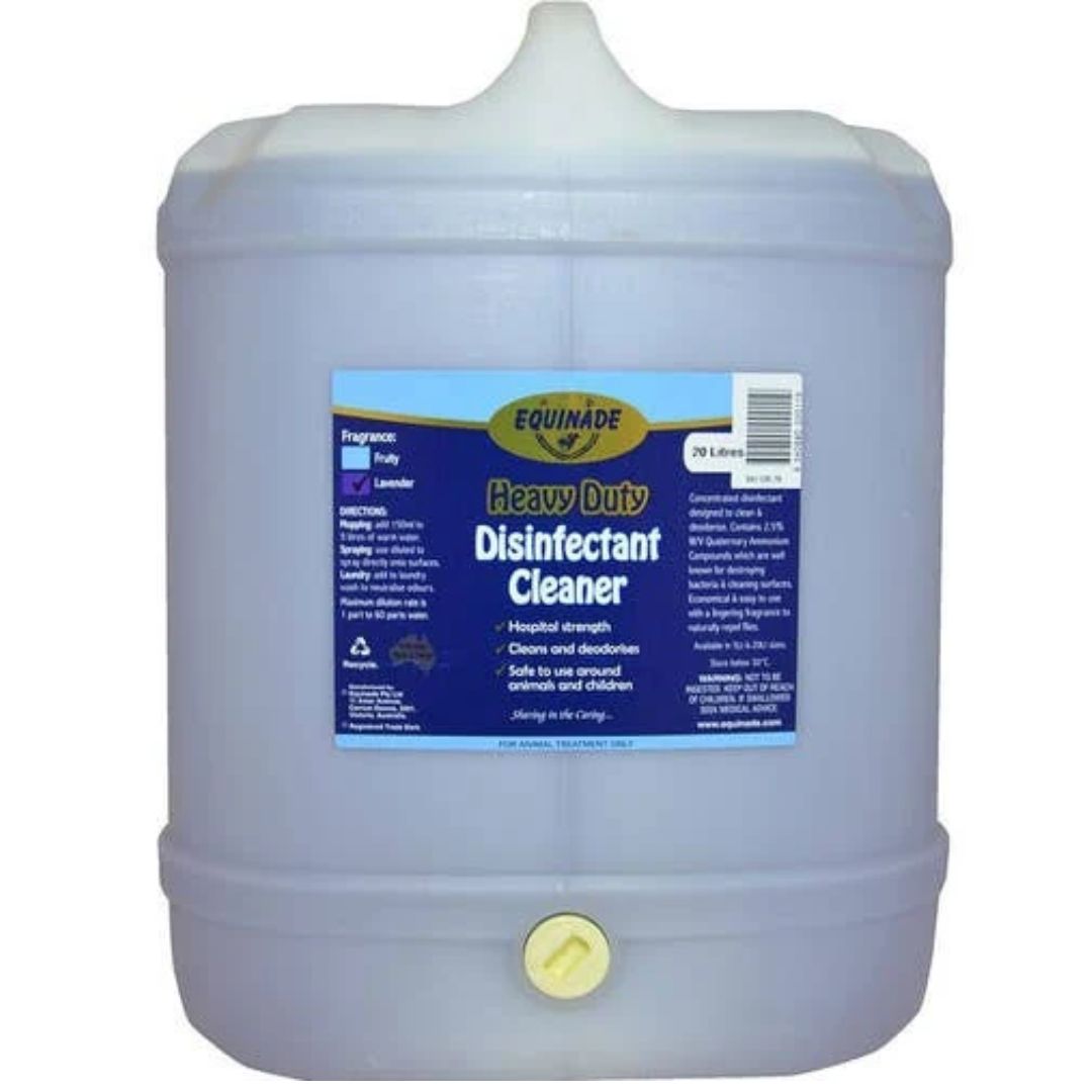Equinade Heavy Duty Disinfectant Cleaner Lavender - 20L | PeekAPaw Pet Supplies
