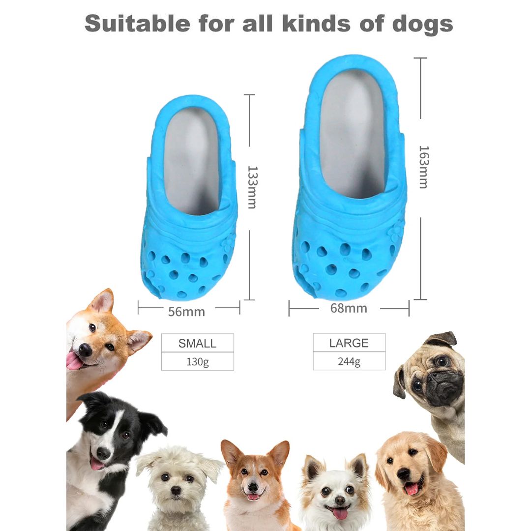 Petopia Ultra Tough Dog Toy Cozy Slipper