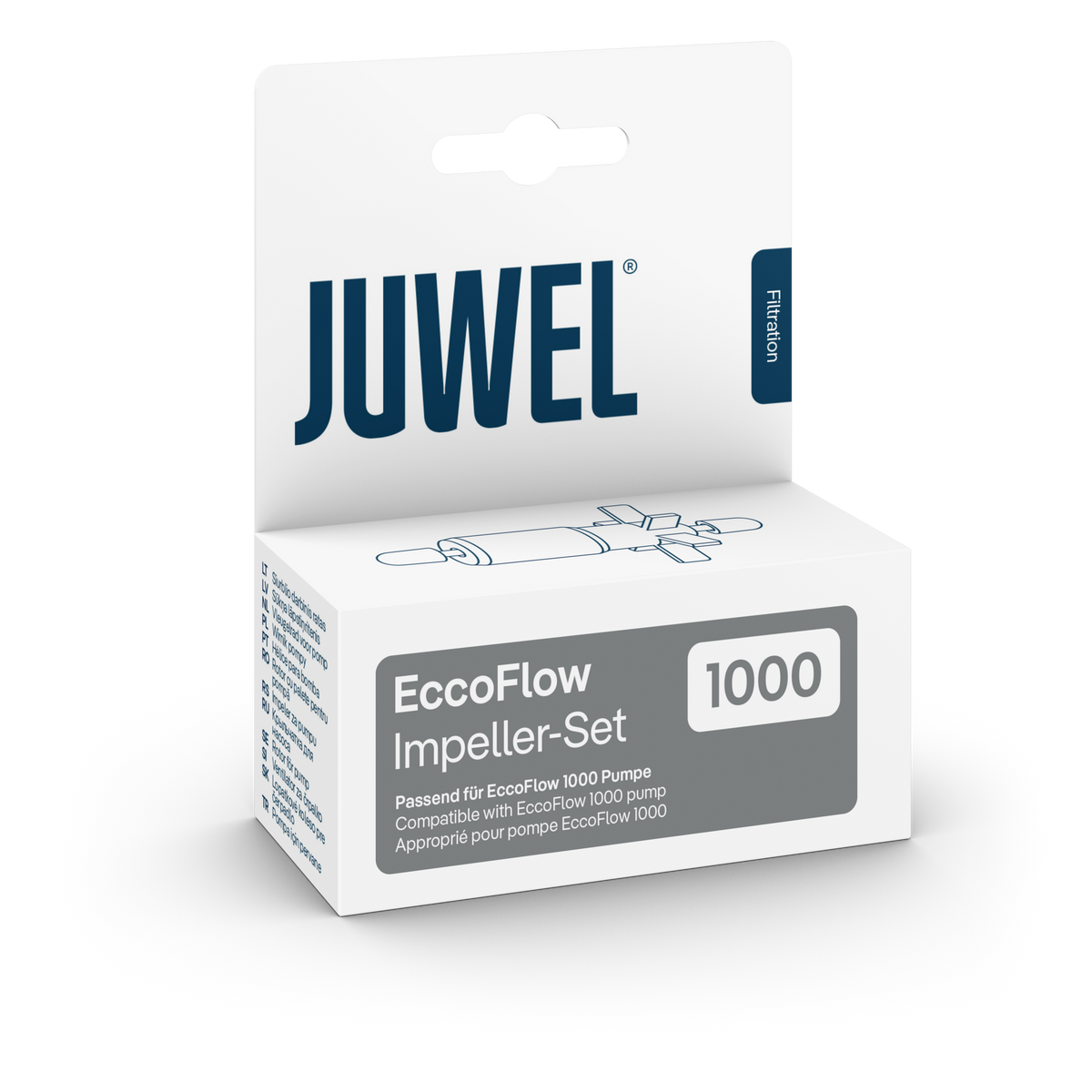Juwel Eccoflow impeller set 1000, impeller and axle