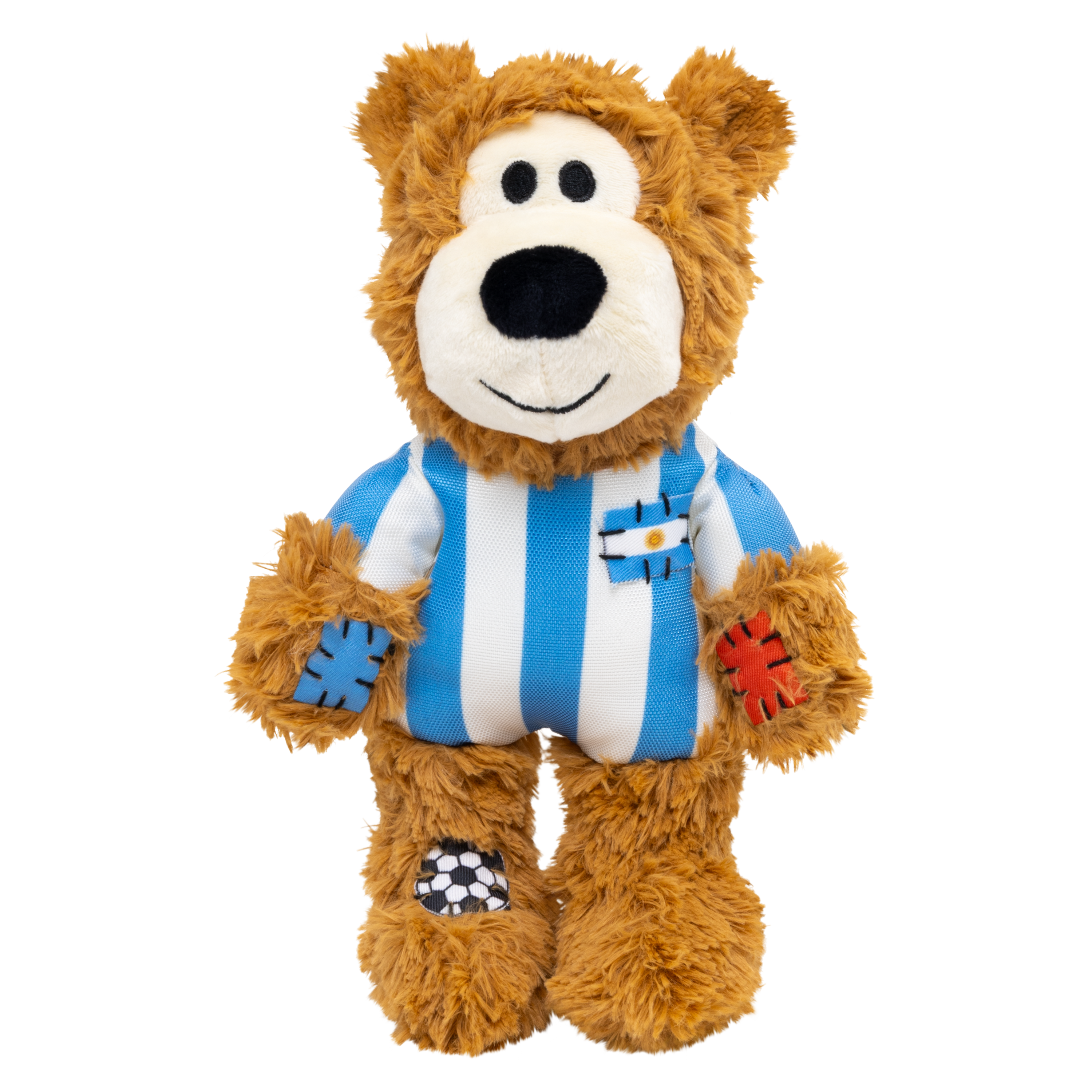 KONG Dog Toys Wild Knots Sport Bear Argentina shown on its own