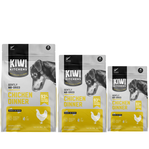 Kiwi Kitchens Air Dried Dog Food Chicken Dinner