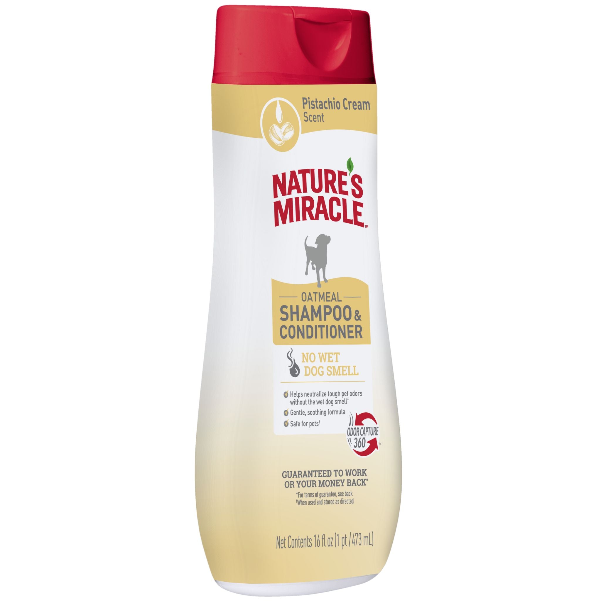 Nature's Miracle Dog Oatmeal Shampoo & Conditioner - 473ml | PeekAPaw Pet Supplies