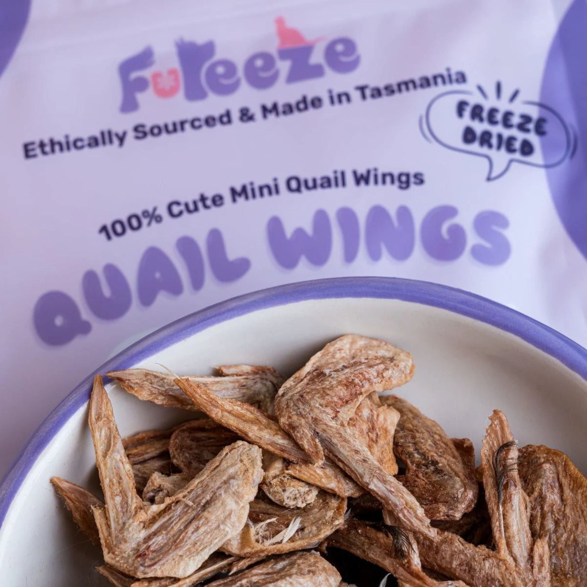 FuReeze Dried Quail Freeze Dried Pet Treats