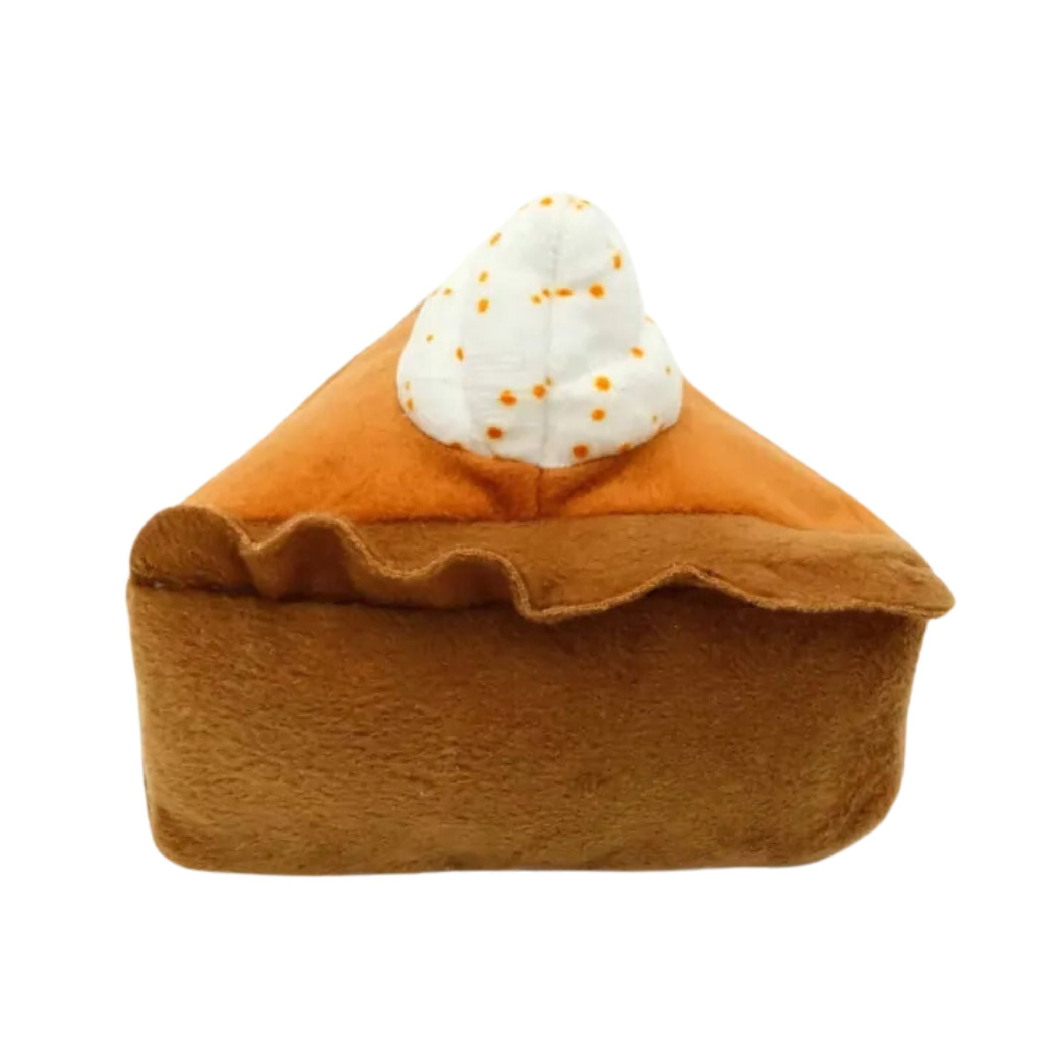 Zippy Paws Dog Toys Plush NomNomz - Pumpkin Pie Slice