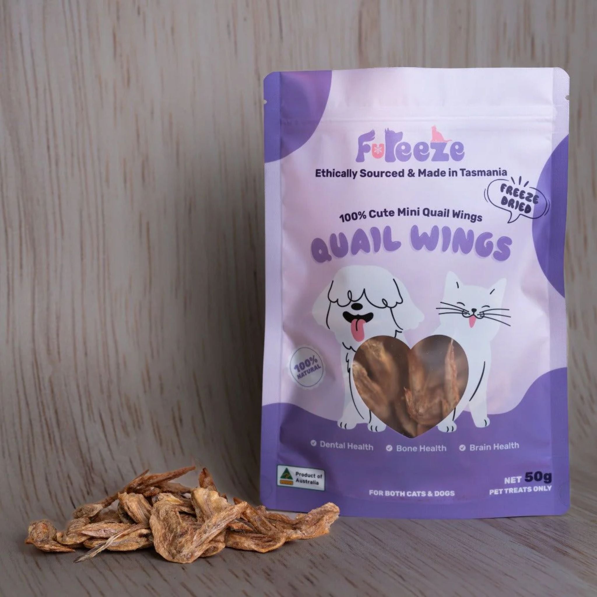 FuReeze Dried Quail Freeze Dried Pet Treats