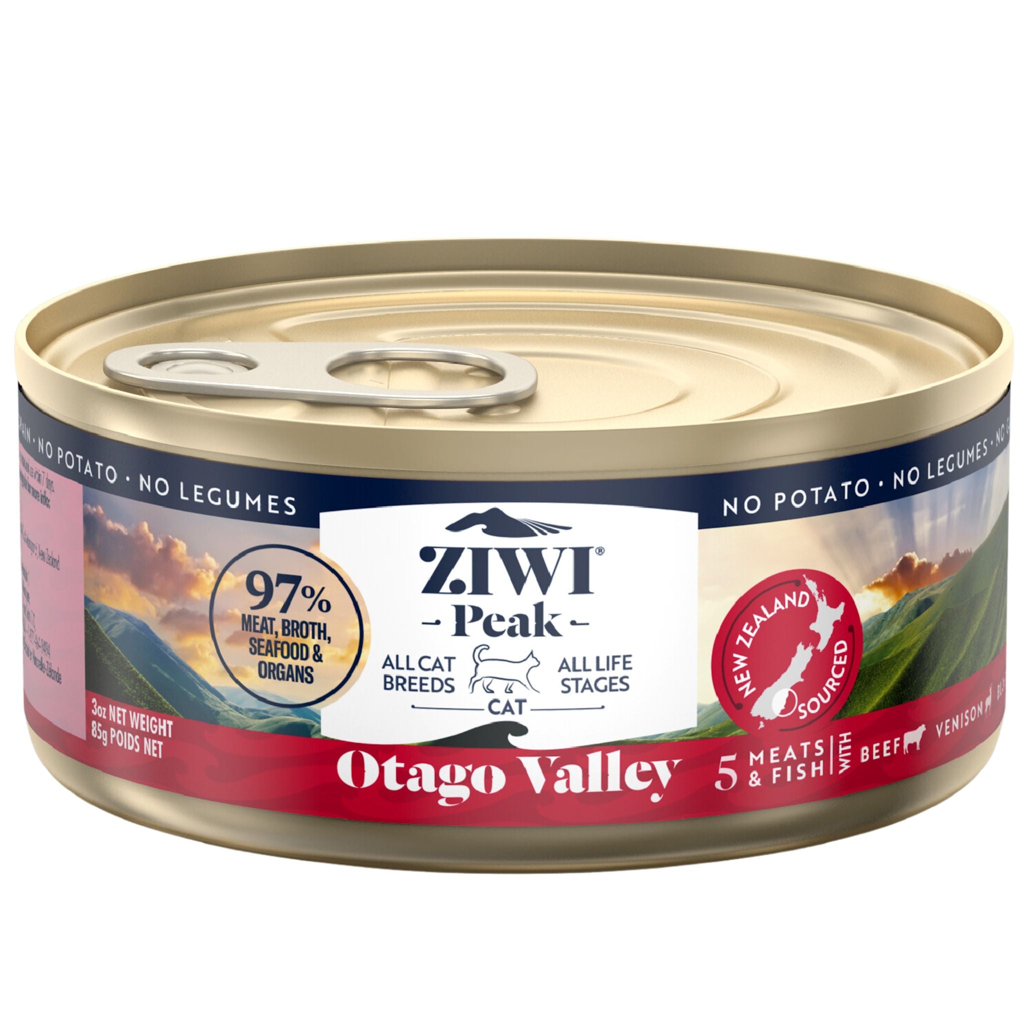 ZIWI Peak Provenance Cat Cans Otago Valley