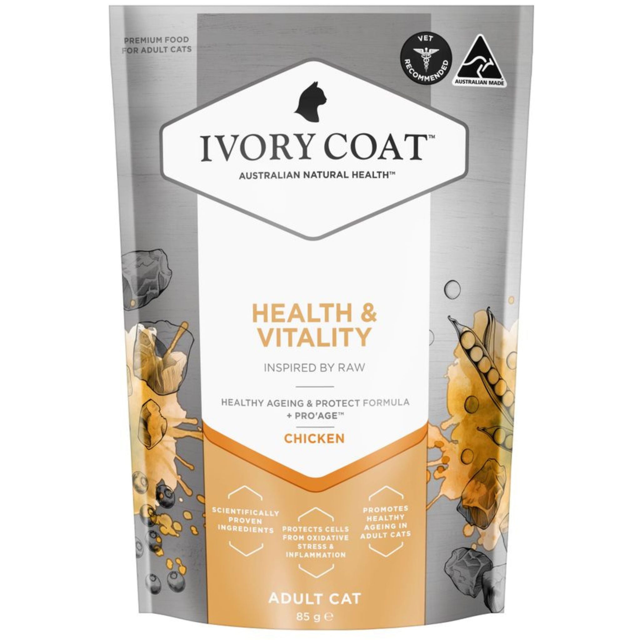 Ivory Coat Inspired By Raw Wet Cat Food Health & Vitality
