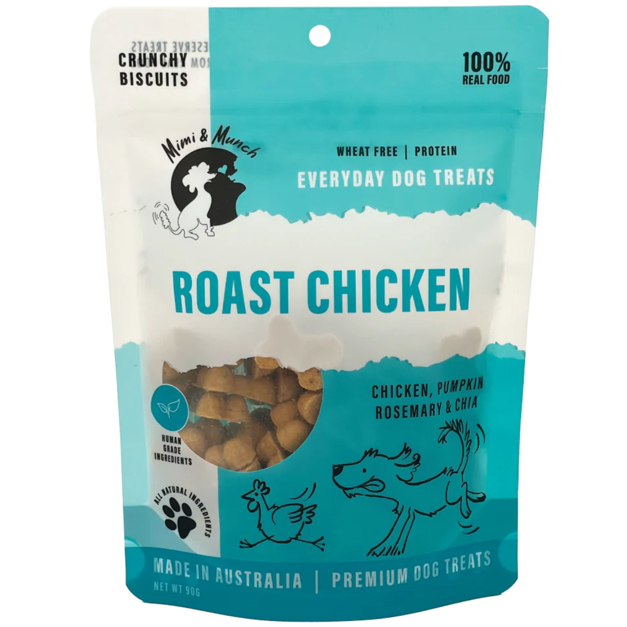Mimi & Munch Roast Chicken Natural Dog Treats