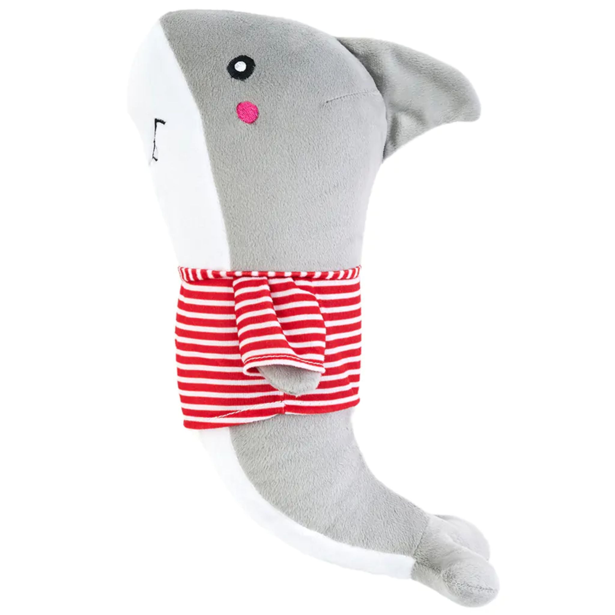 Zippy Paws Dog Toys Plush Playful Pal - Shelby the Shark