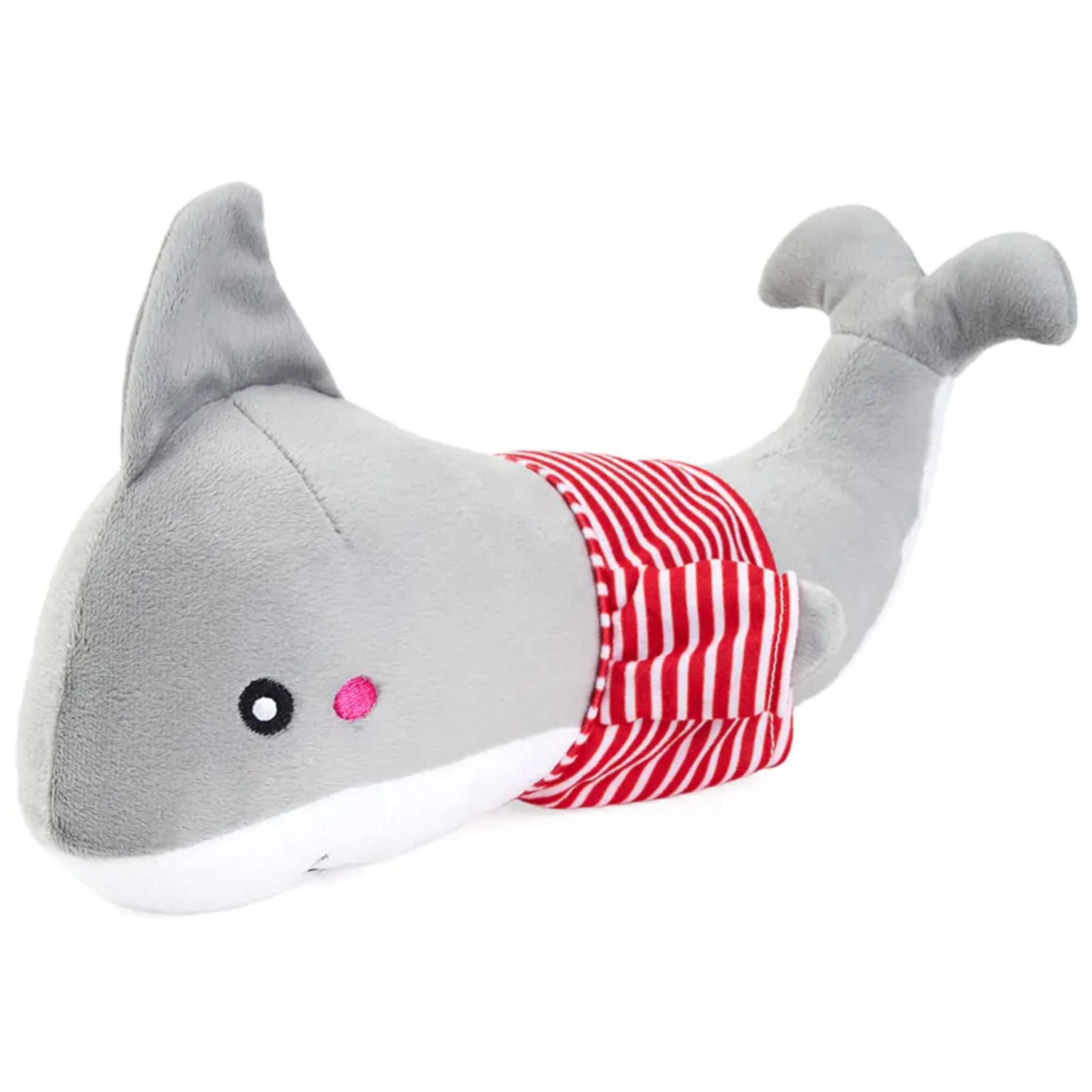Zippy Paws Dog Toys Plush Playful Pal - Shelby the Shark