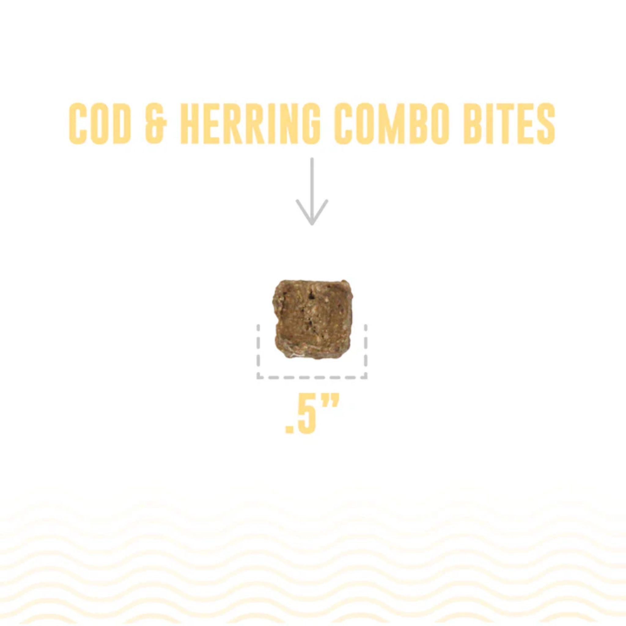 Icelandic+ Dog Treats Cod & Herring Combo Bites
