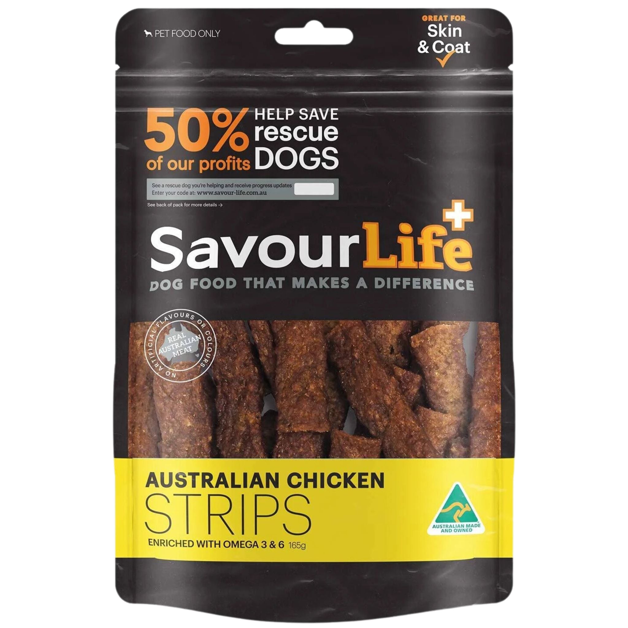 SavourLife Australian Chicken Strips Dog Treats