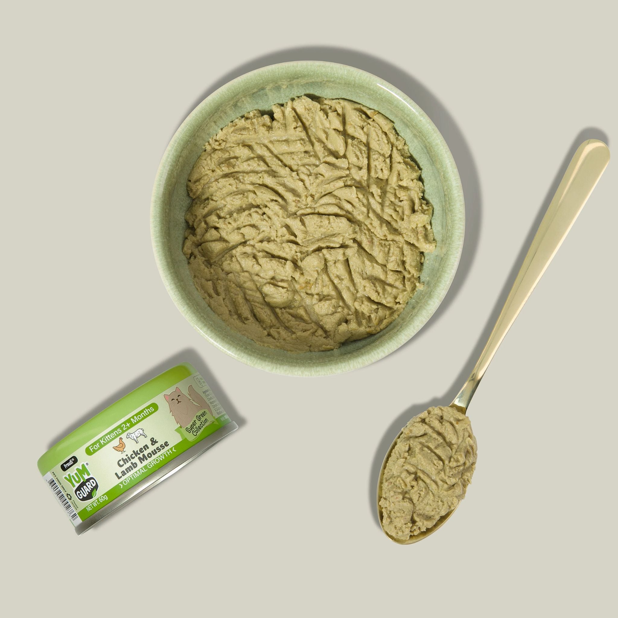 YumGuard Chickenl & Lamb Mousse Wet Kitten Food