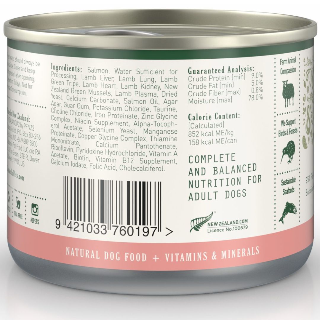 ZEALANDIA Premium Wet Dog Food Salmon Pate 05