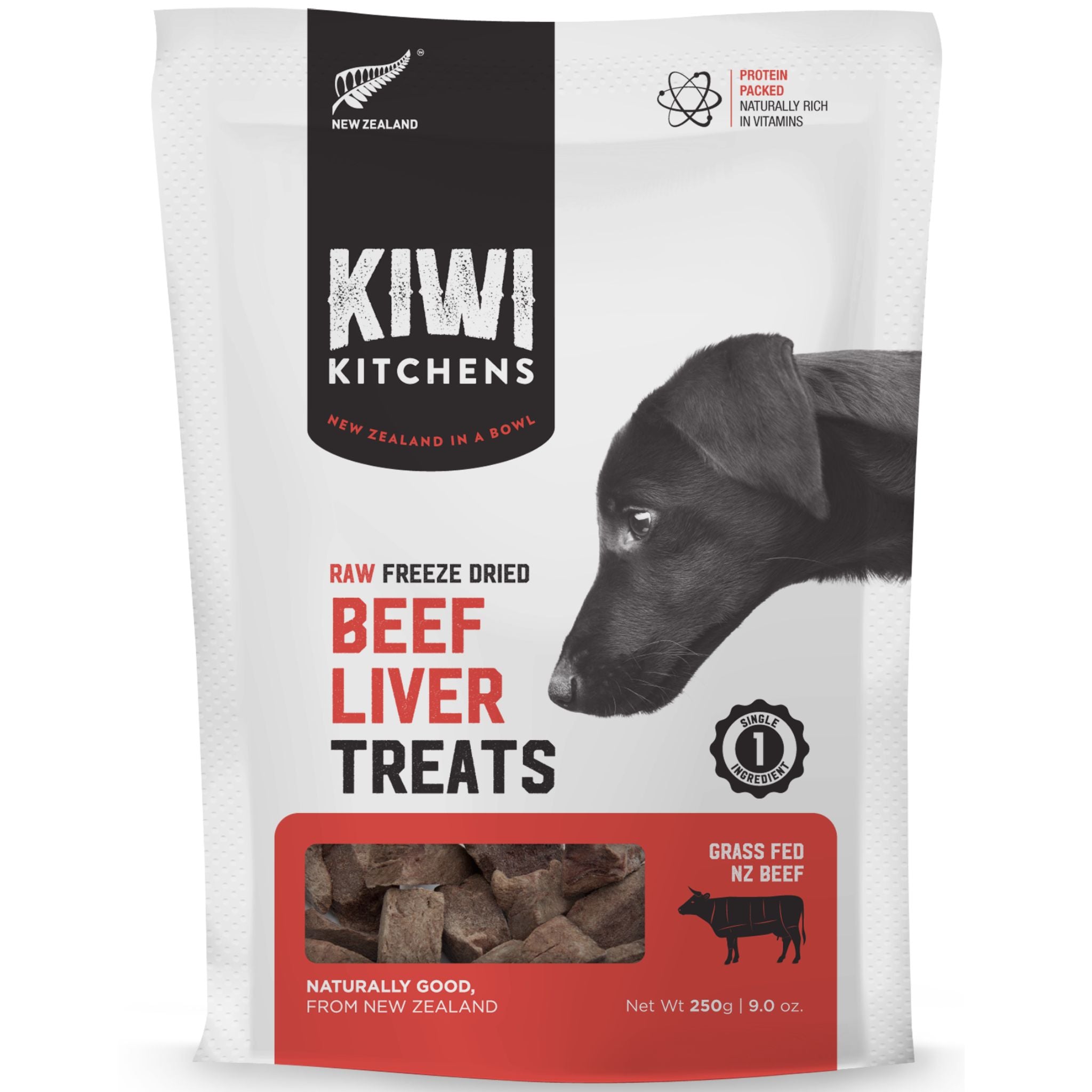 Kiwi Kitchens Freeze-Dried Dog Treat Beef Liver