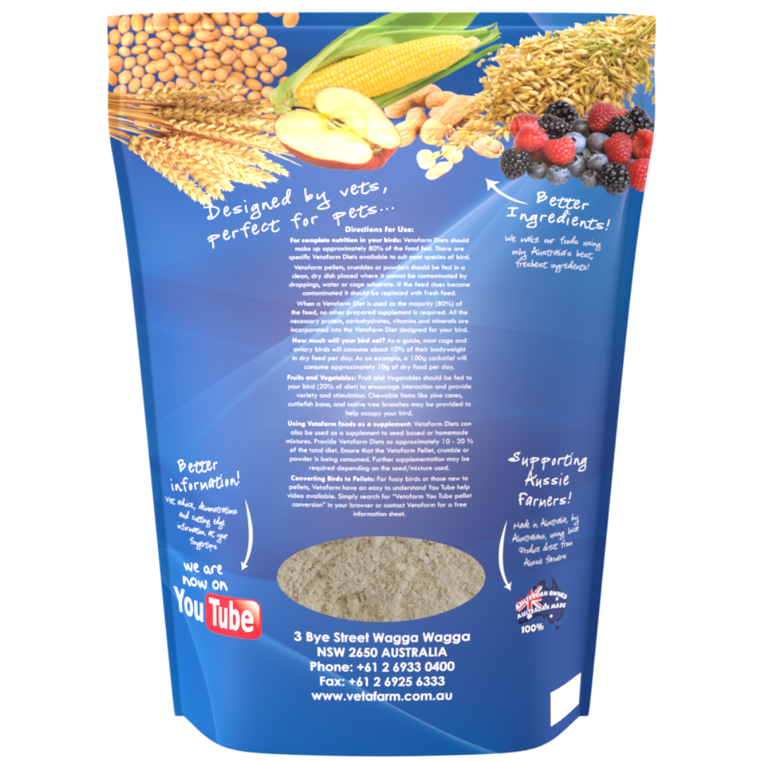 Vetafarm Golden Lori Rice Formula