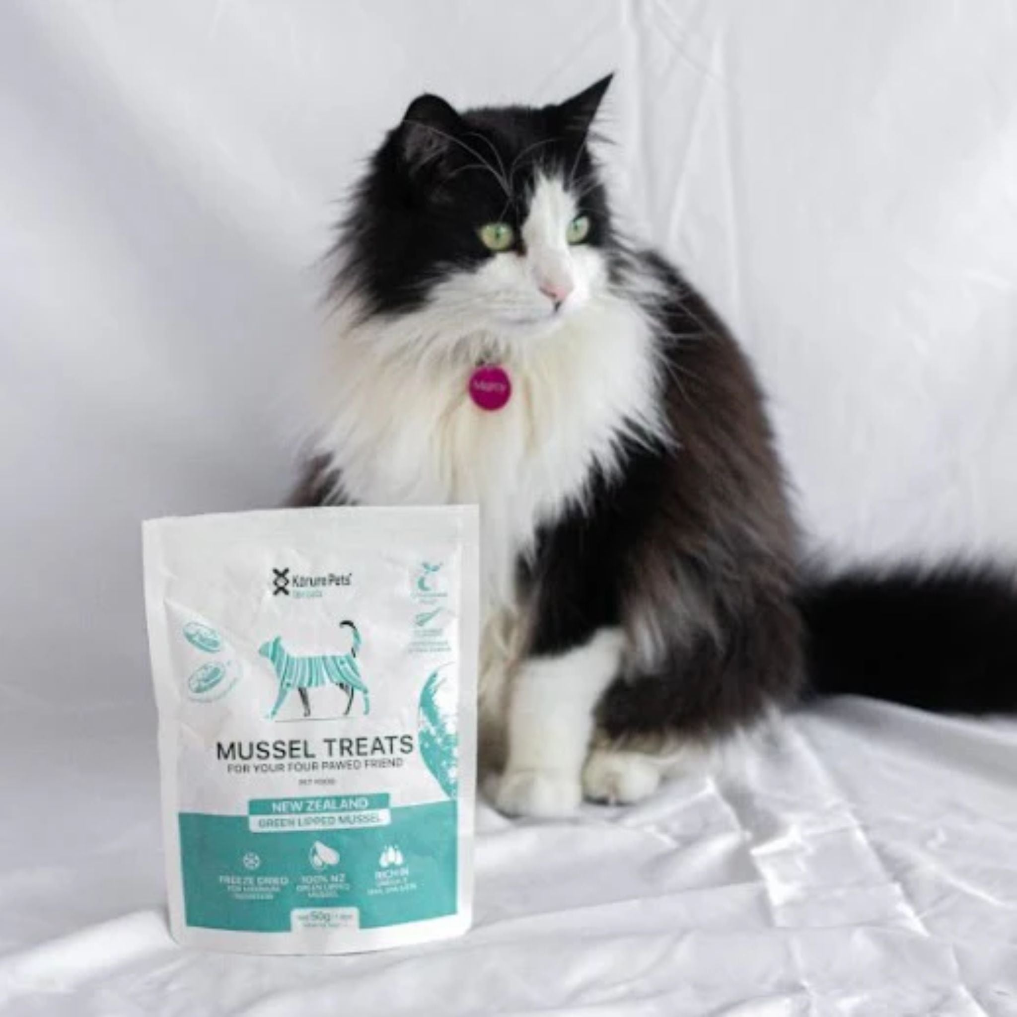 Korure Pets Omega-3 Mussel Topper for Cats