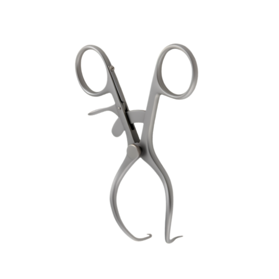DLC stainless steel stifle distractor