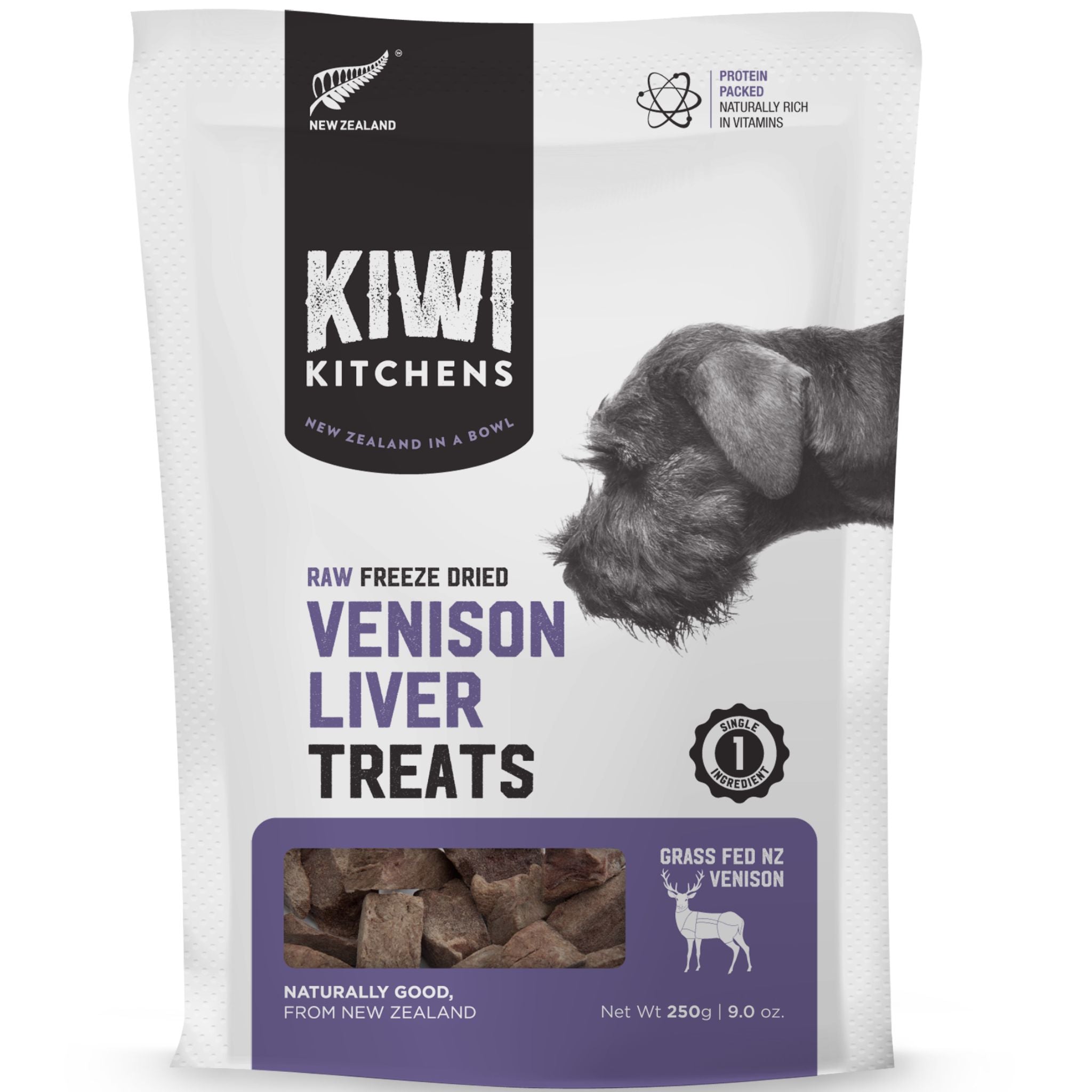 Kiwi Kitchens Freeze-Dried Dog Treat Venison