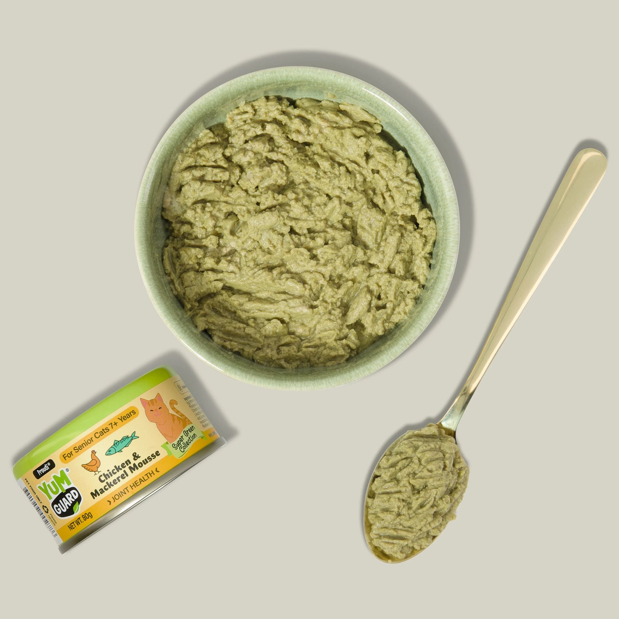 YumGuard Chicken & Mackerel Mousse Senior Cat Food