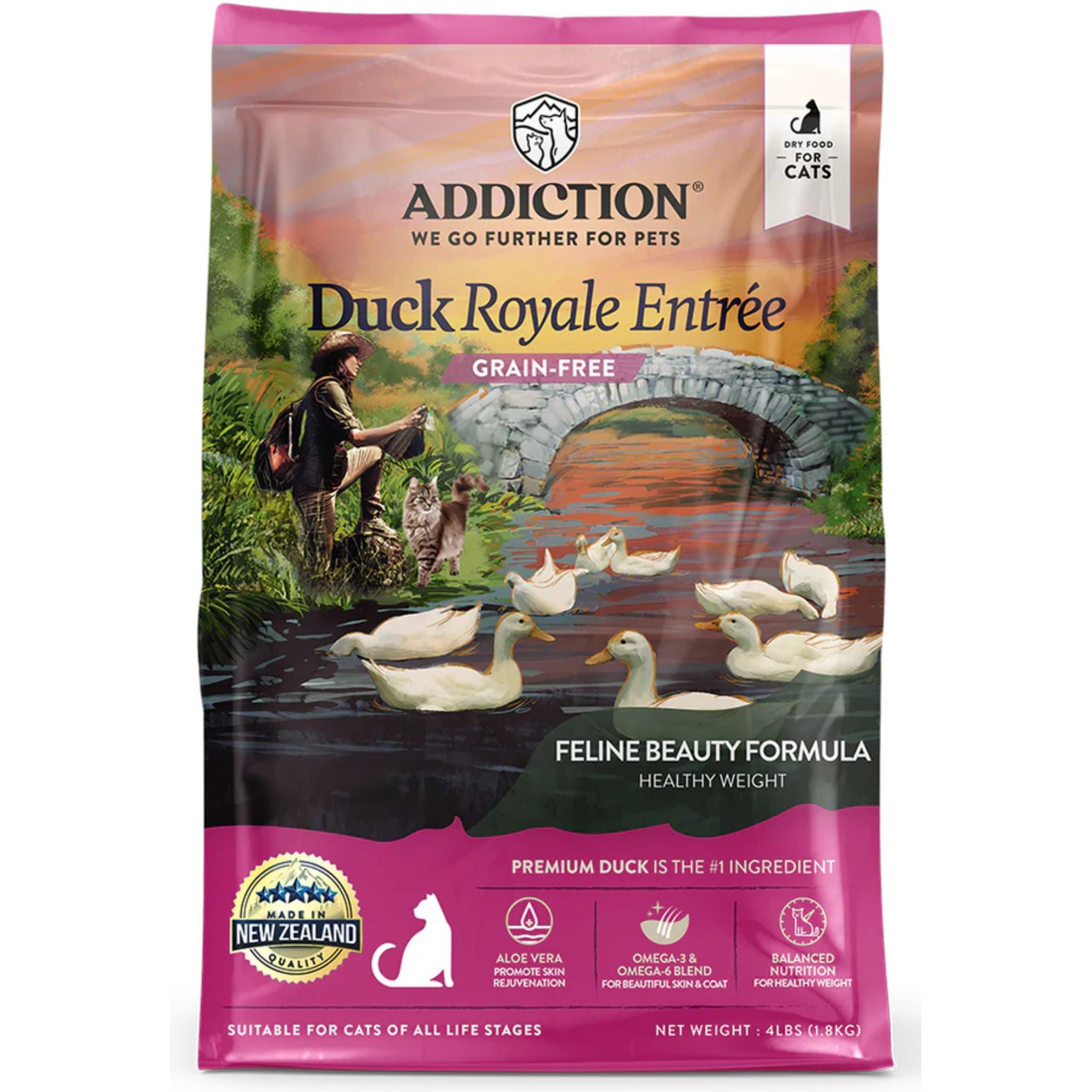 ADDICTION Duck Royale Dry Cat Food