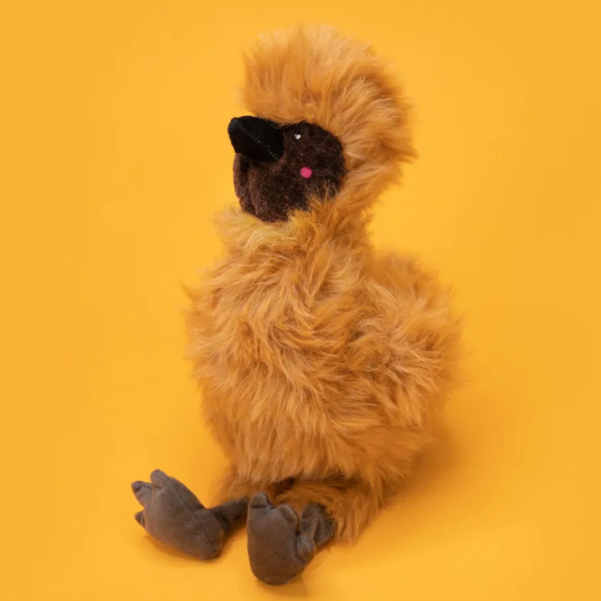 Zippy Paws Dog Toys Plush Wooliez - Enzu the Emu