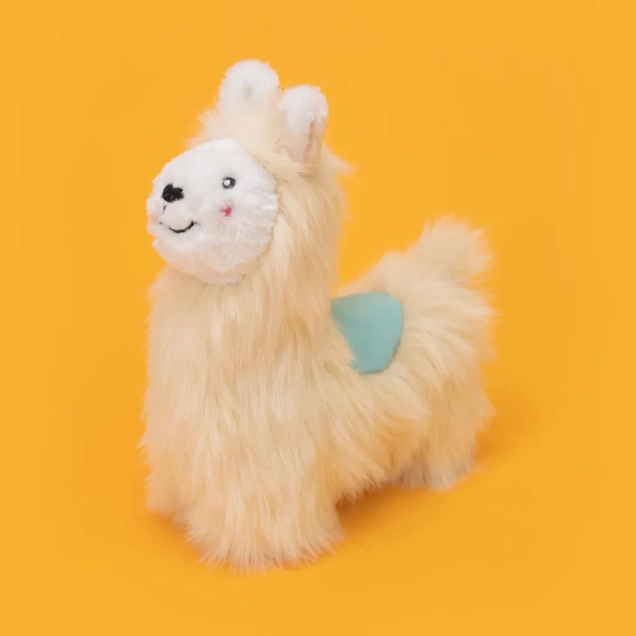 Zippy Paws Dog Toys Plush Wooliez - Larry the Llama