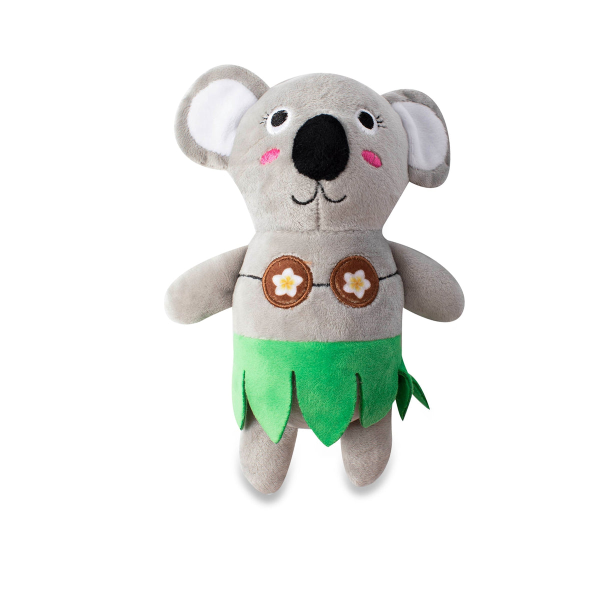 Fringe Studio Plush Squeaker Dog Toy - Shake Your Palm Palms — front view