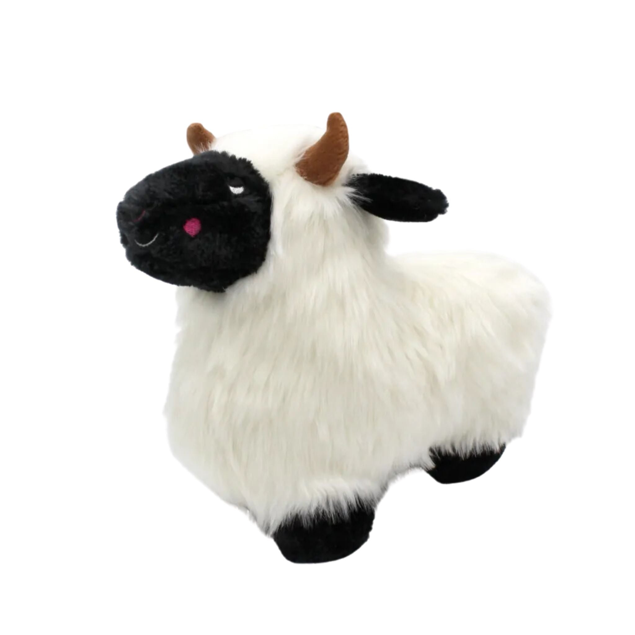 Zippy Paws Dog Toys Plush Wooliez - Lettie the Lamb