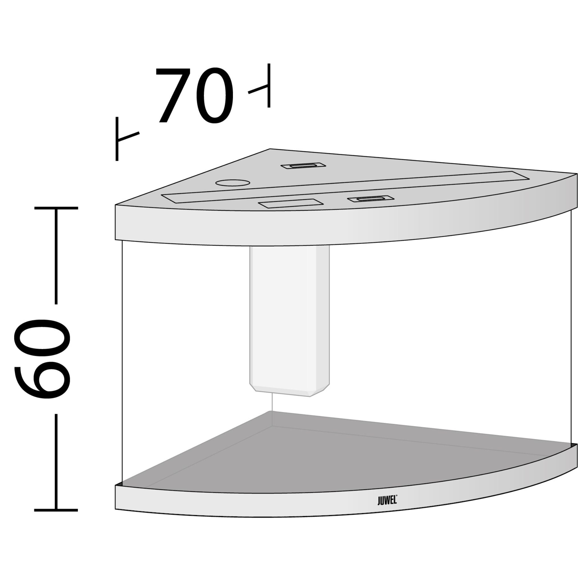 Juwel Trigon LED Aquarium 350L
