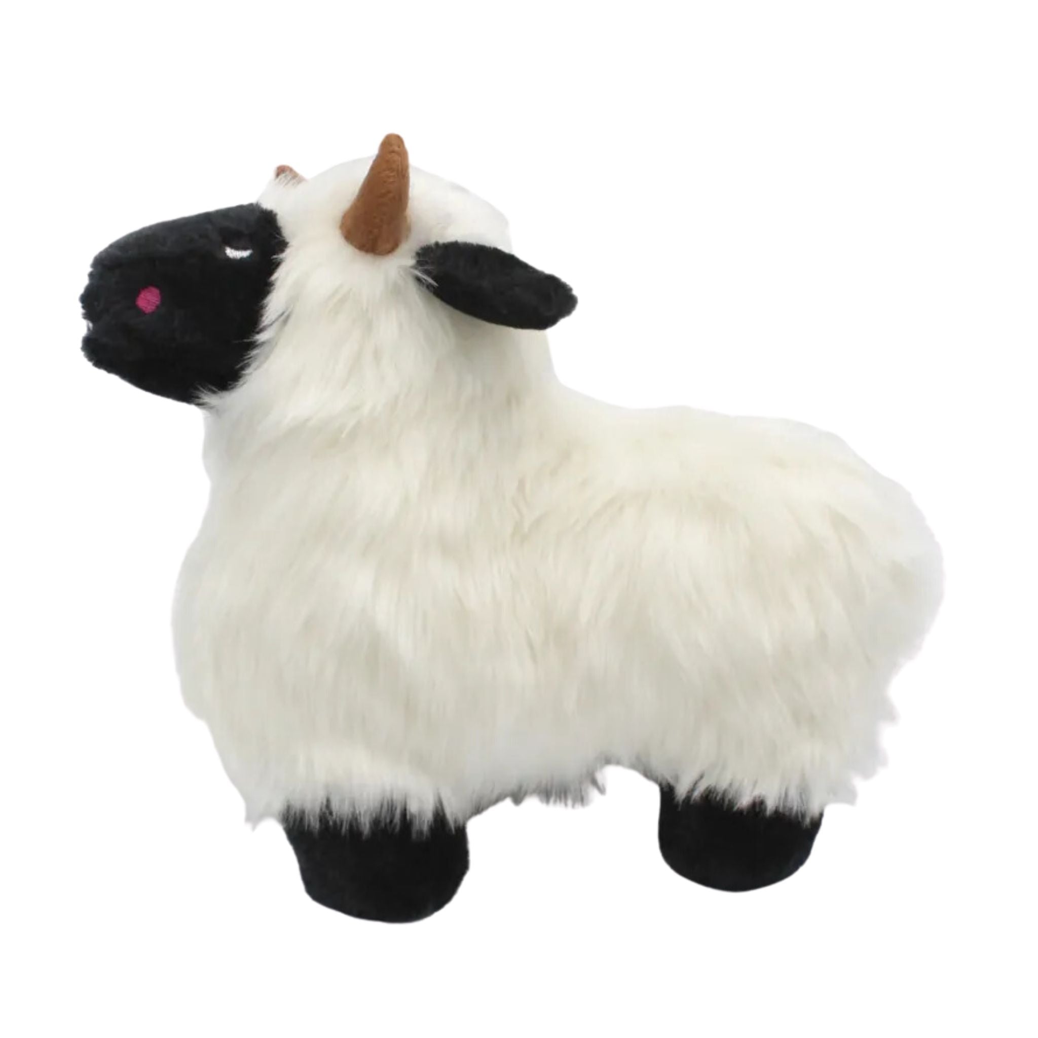 Zippy Paws Dog Toys Plush Wooliez - Lettie the Lamb