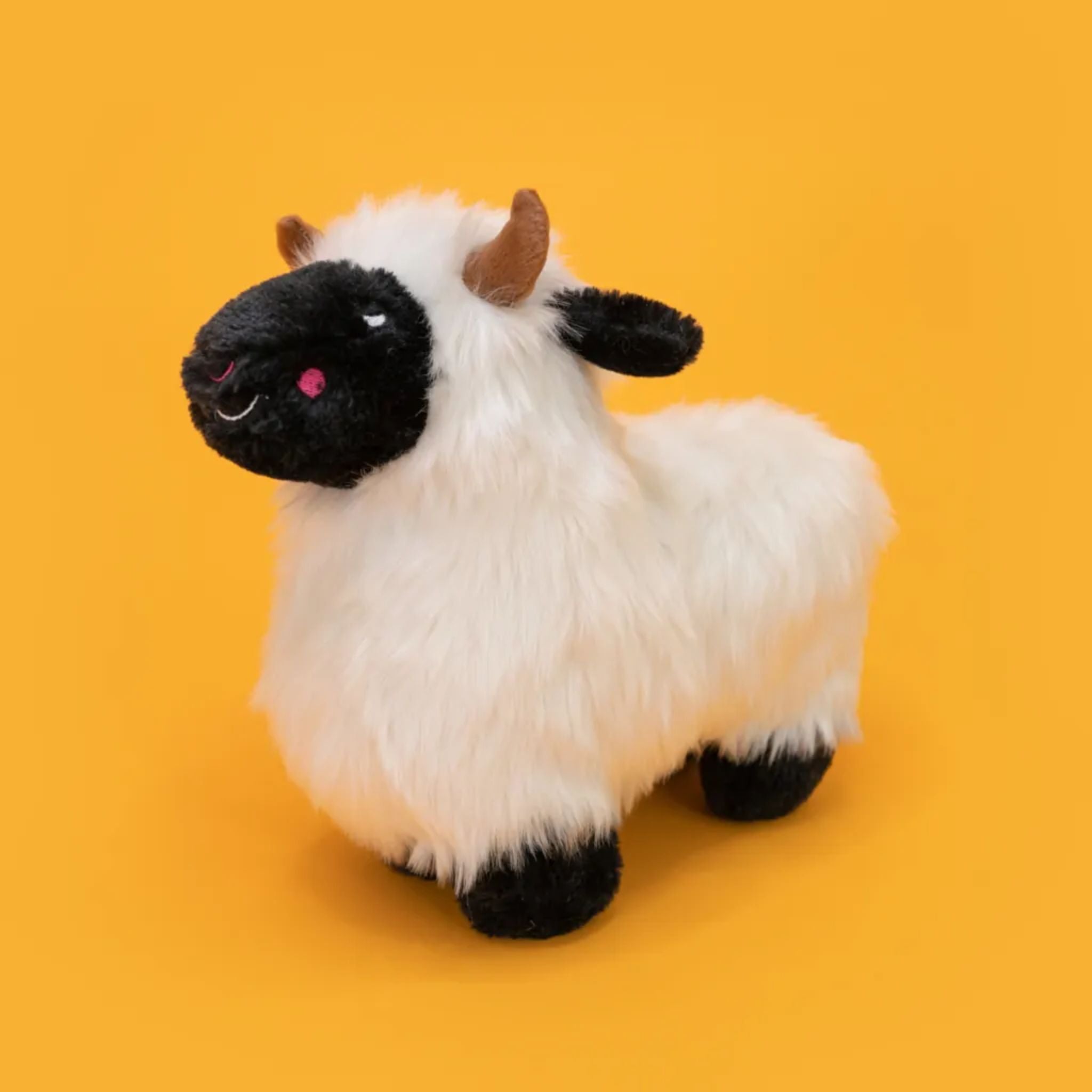 Zippy Paws Dog Toys Plush Wooliez - Lettie the Lamb