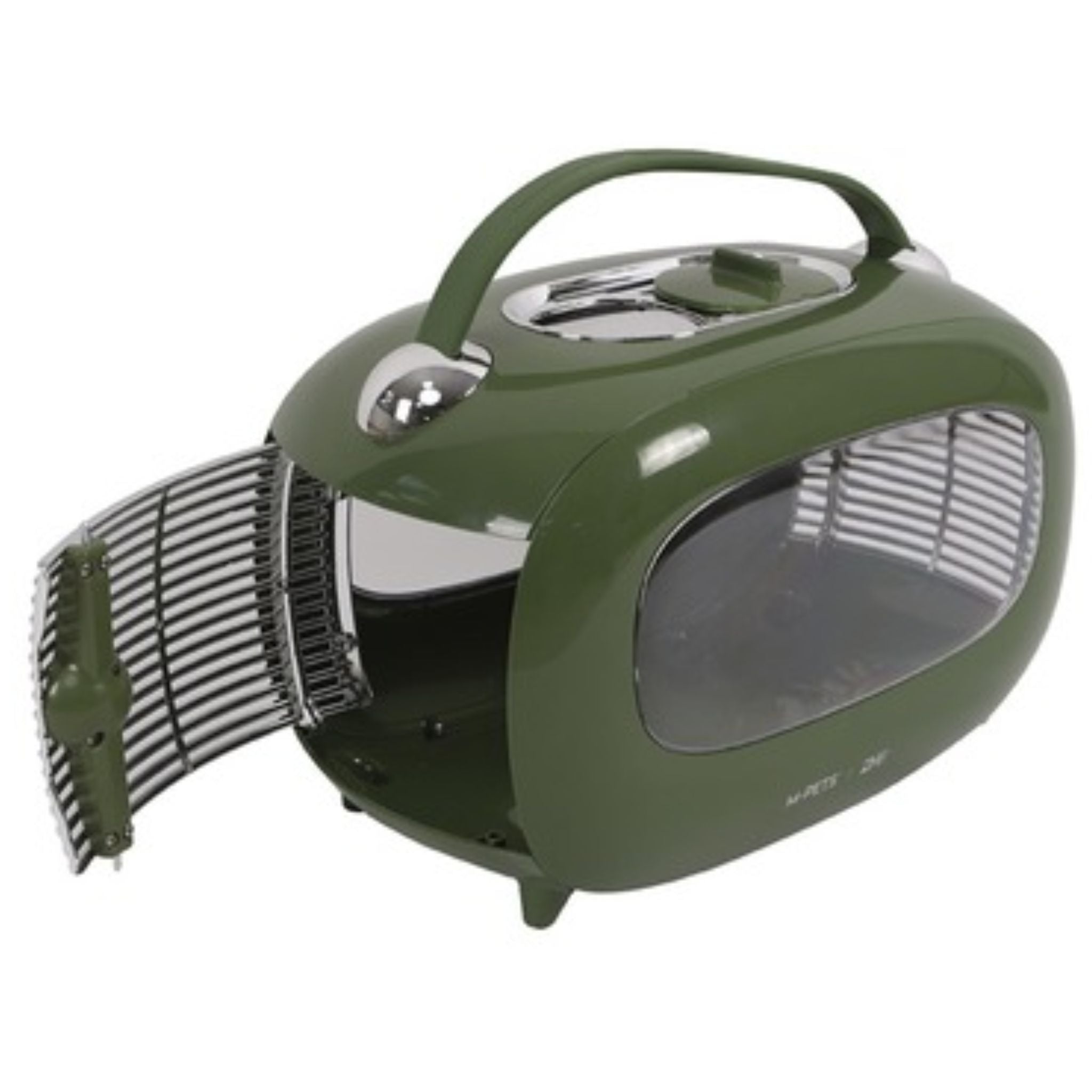 M-Pets SIXTIES Classic Pet Carrier Green | PeekAPaw Pet Supplies