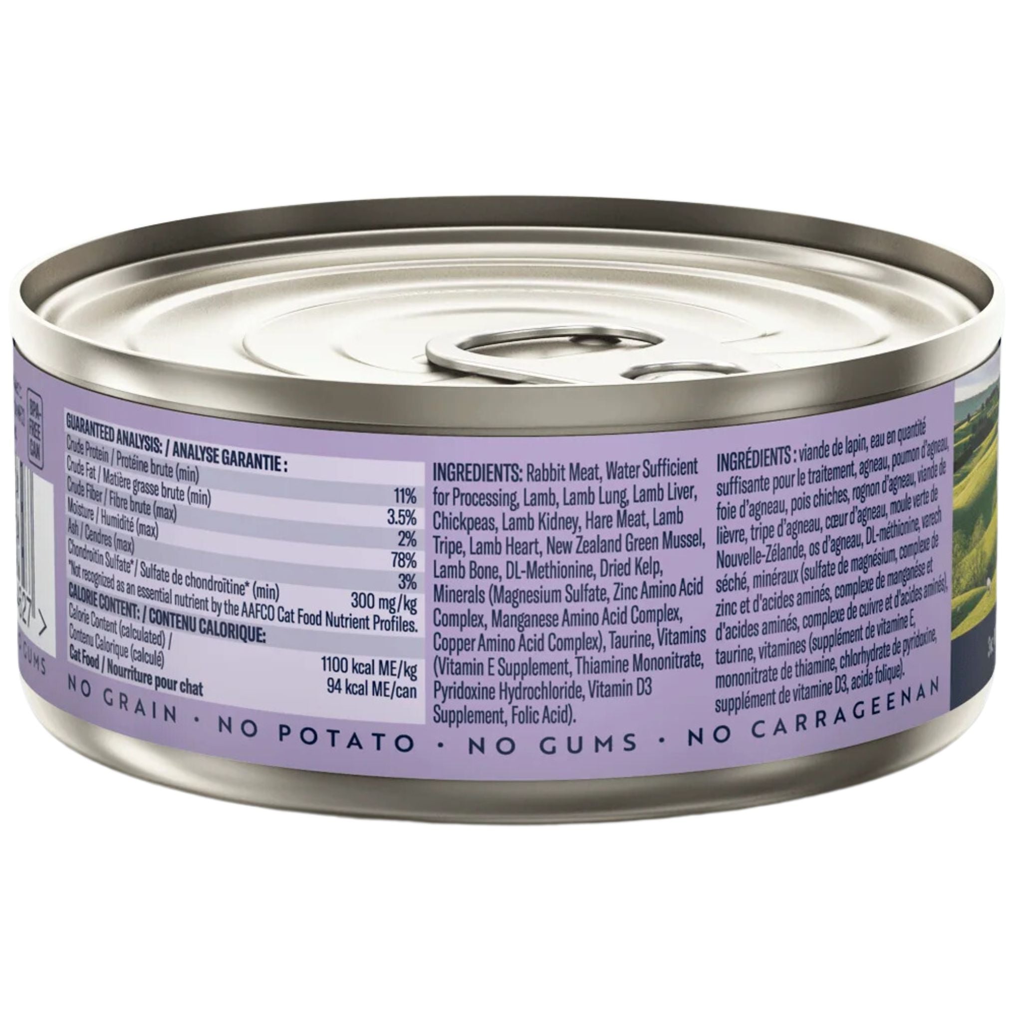 ZIWI Peak Cat Food Cans Rabbit & Lamb 85g | PeekAPaw Pet Supplies