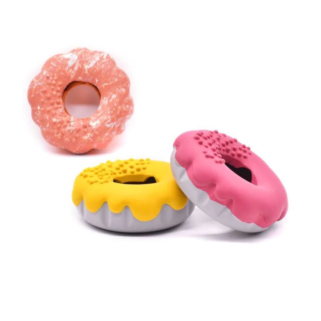 Petopia Ultra Tough Dog Toy Mochi Donut - Default Title | PeekAPaw Pet Supplies