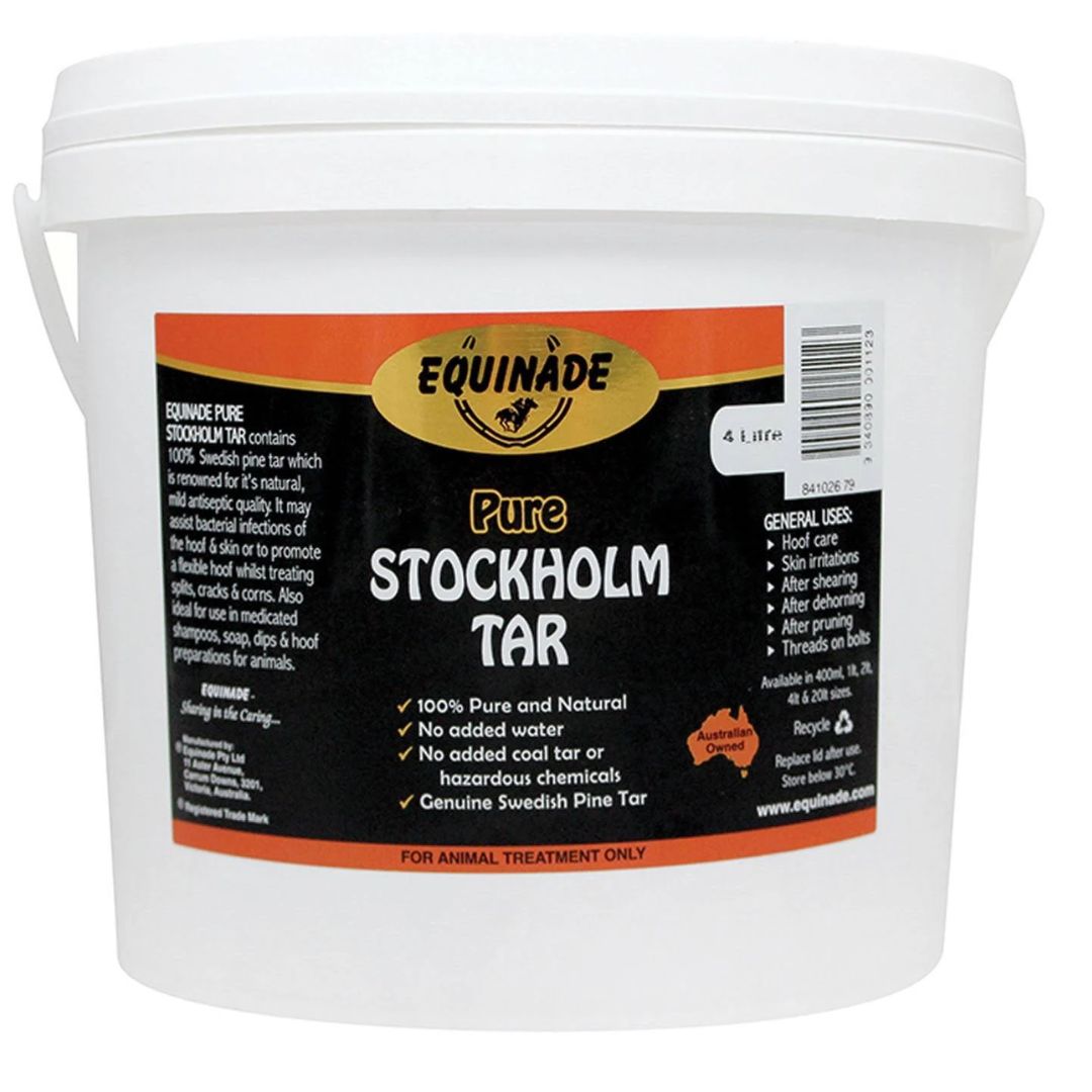 Equinade Pure Stockholm Tar - 4L | PeekAPaw Pet Supplies