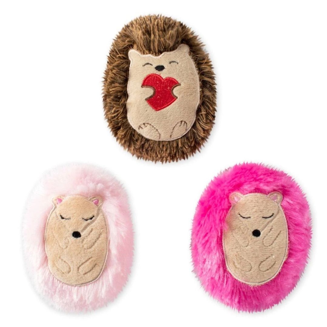 Fringe Studio Dog Toy Set Hedge-Hugs & Kisses 3 Pieces - Default Title | PeekAPaw Pet Supplies