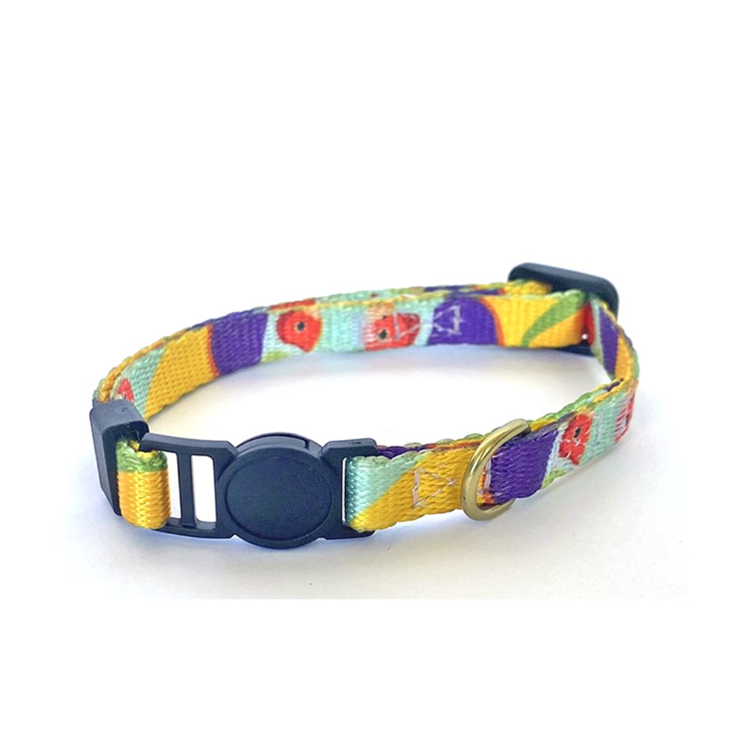 Anipal Gigi the Gouldian Finch Cat Collar