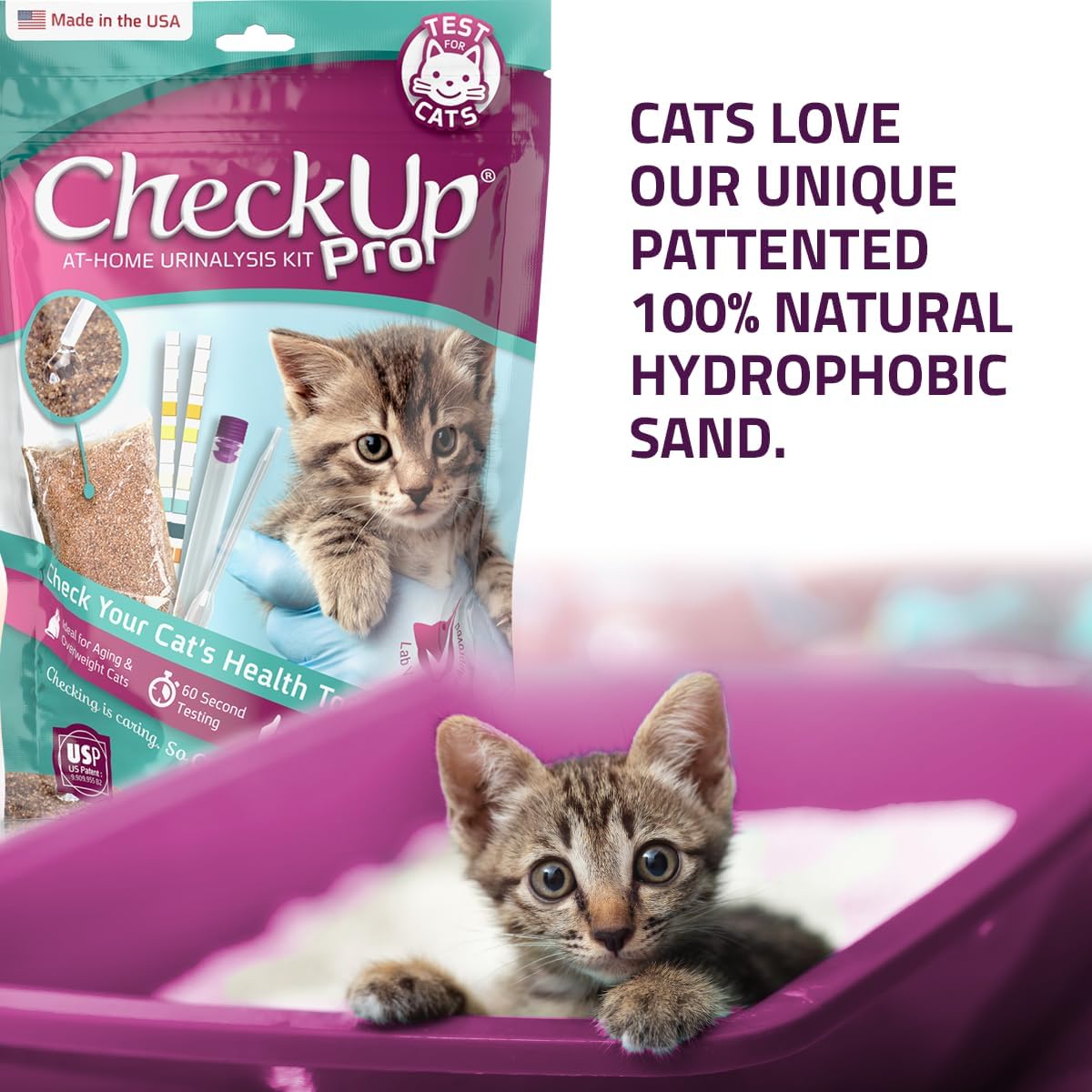 CheckUp Pro At-Home Wellness Urine Test for Cats - image 2