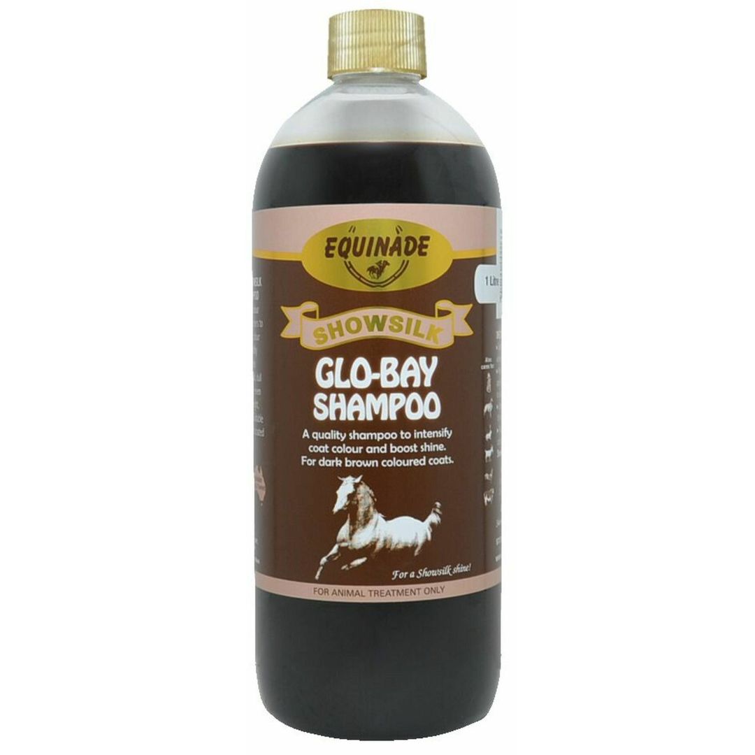 Equinade Showsilk Glo Bay Shampoo - 1L | PeekAPaw Pet Supplies