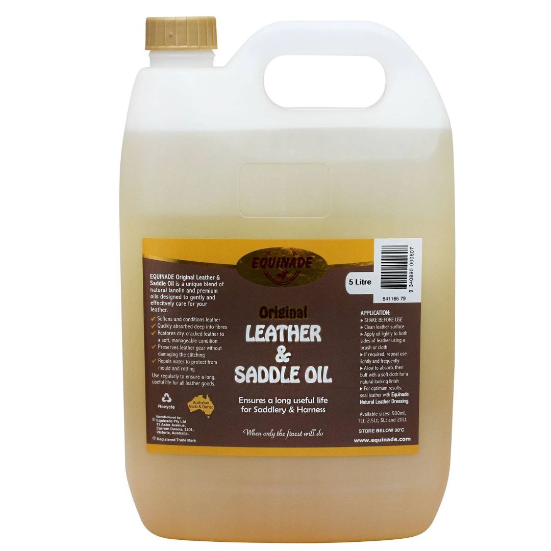 Equinade Leather and Saddle Oil - 5L | PeekAPaw Pet Supplies