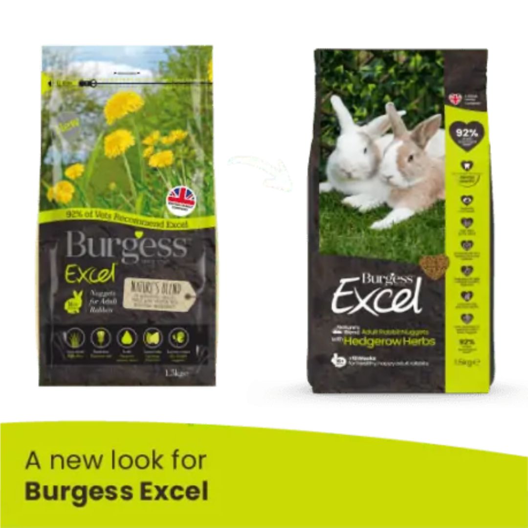 Burgess Excel Natures Blend For Adult Rabbits - New packaging | PeekAPaw Pet Supplies
